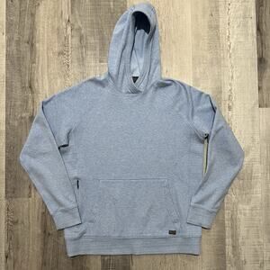 Mountain Hardwear Firetower Long Sleeve Baby Blue Pullover Hoodie OM1224 Sz M